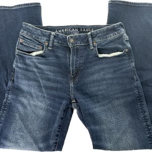 American Eagle Airflex Original Bootcut Jeans Blue Denim Men's Size 32x32